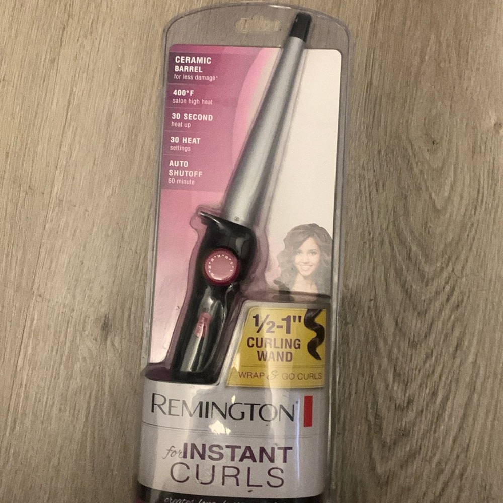 New Remington curling wand